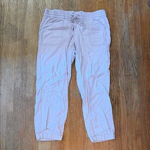Old Navy Women's Lavender Linen Capris